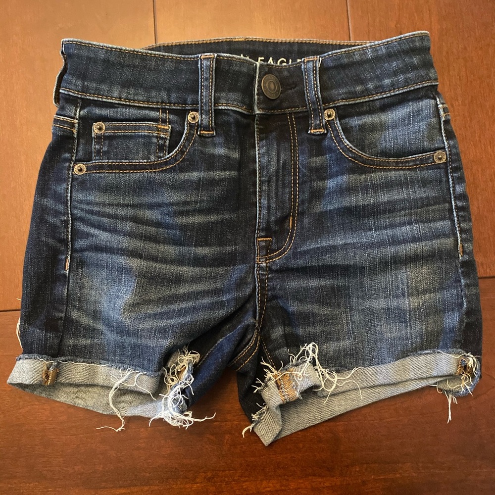 AE Ne(x)t Level Stretch High Waisted Denim Short Short